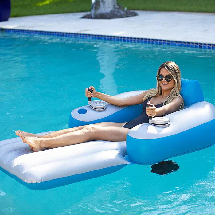 Motorized large lounger